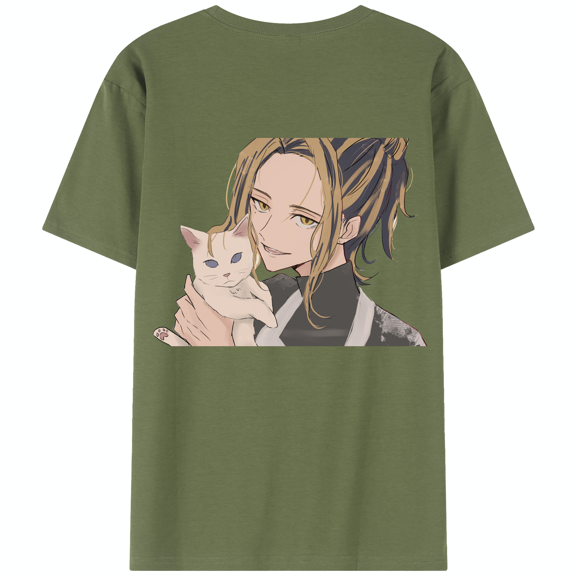 （画像用） 東京リベンジャーズ Tokyo Revengers 綿100％半袖Tシャツ（背面プリント）
